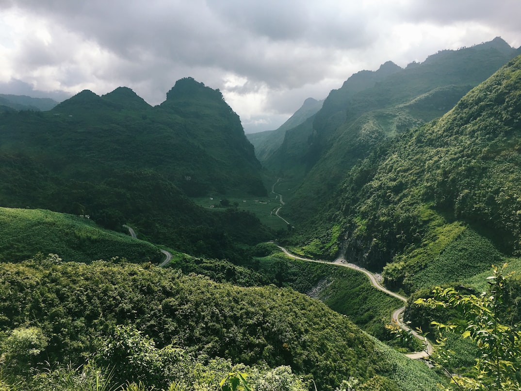 Ha Giang Mountains in Mist